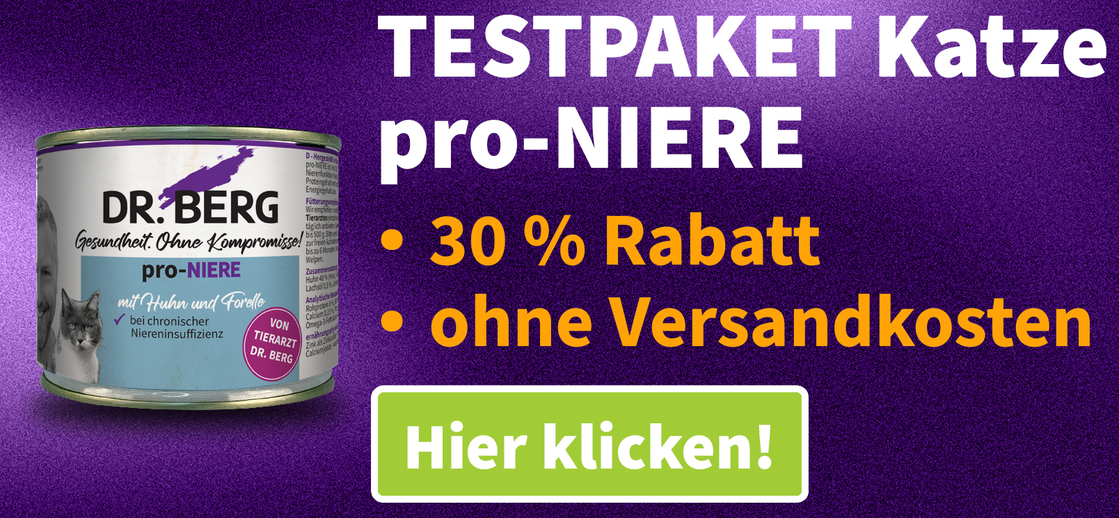 Testpaket pro-Niere Katze
