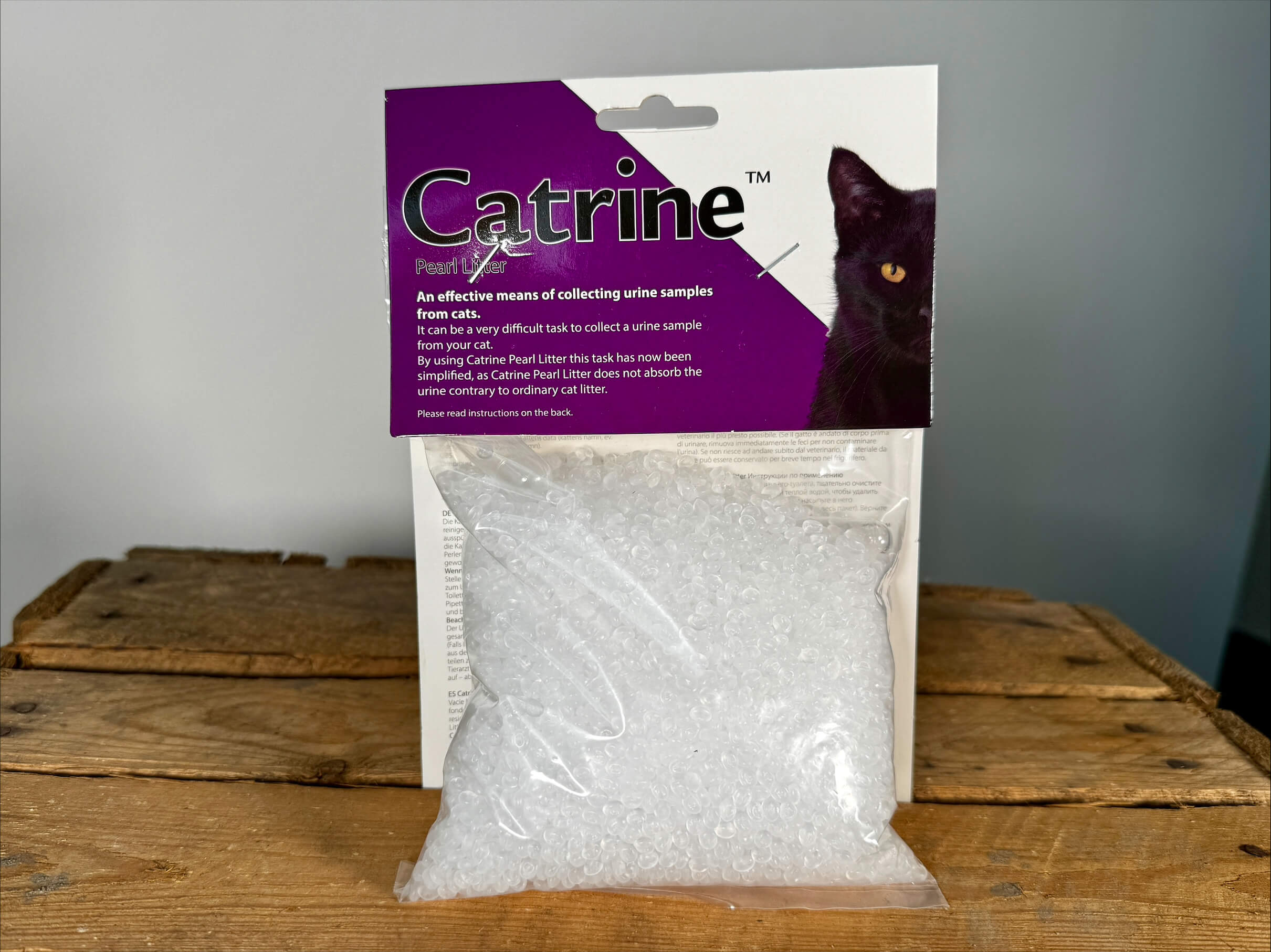 Kruuse Catrine Perlenstreu zum einfachen Urinsammeln von Katzen