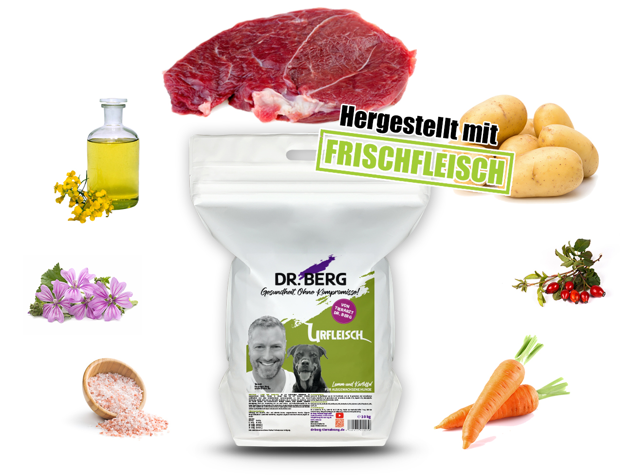 Inhaltsstoffe Urfleisch Lamm