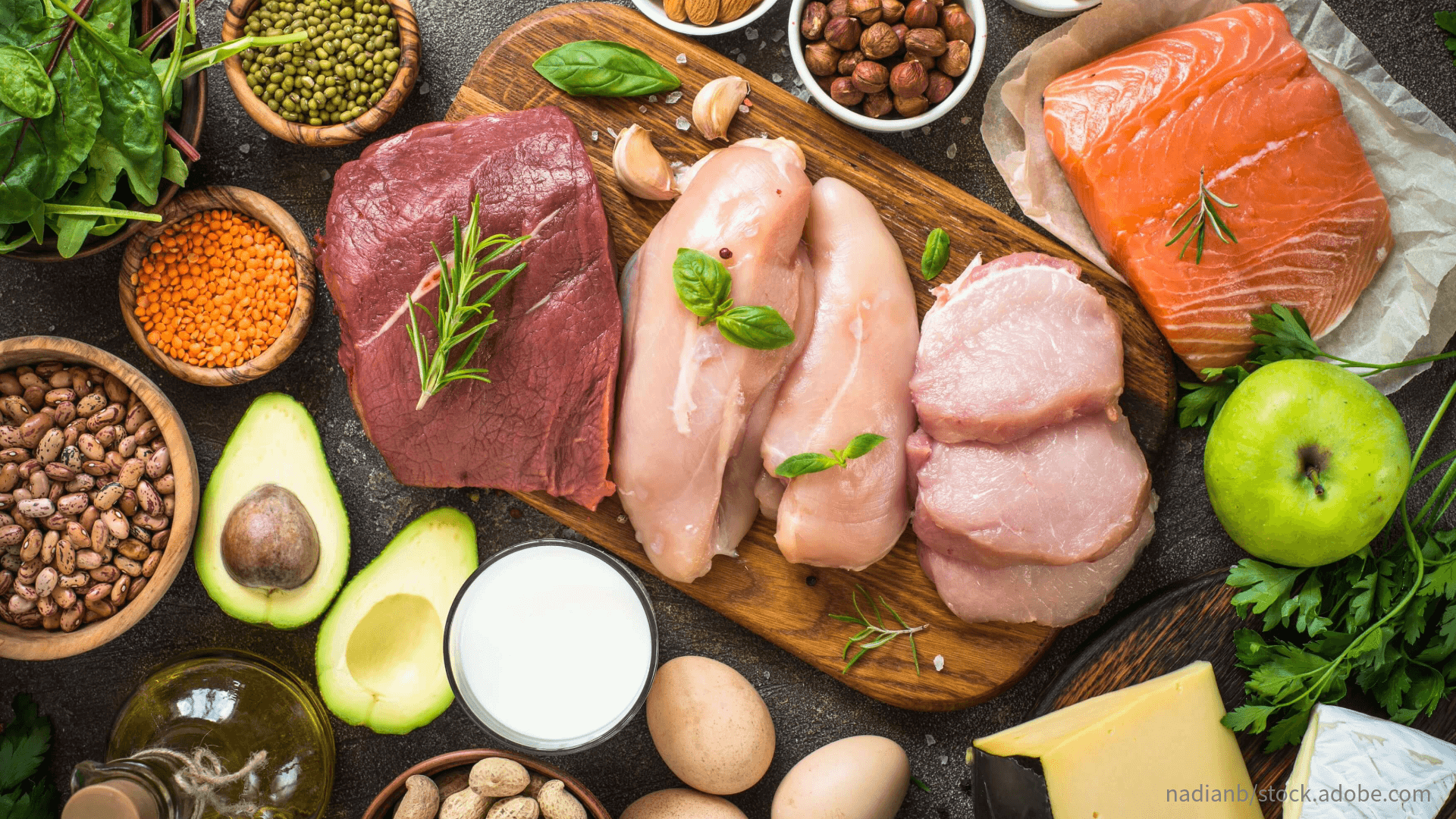 Tierische und pflanzliche Proteine